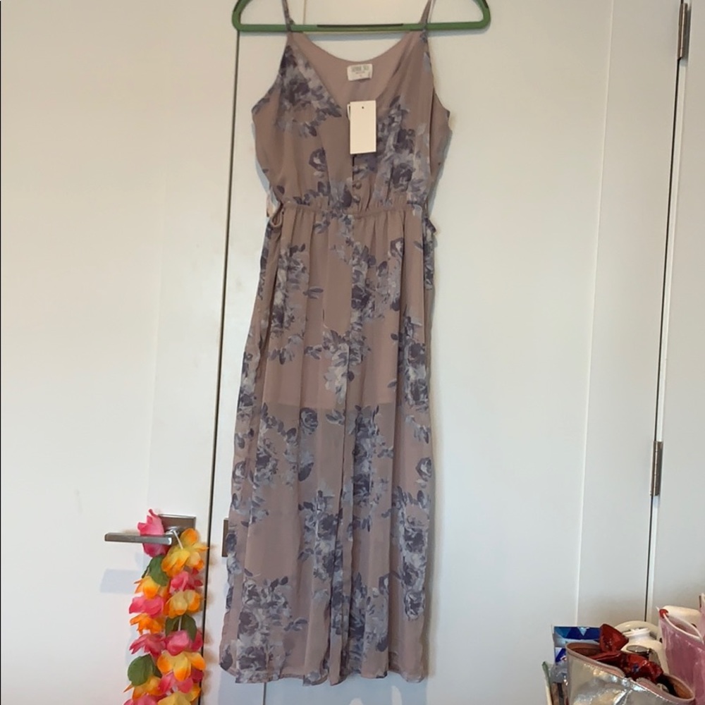 Floral jumpsuit